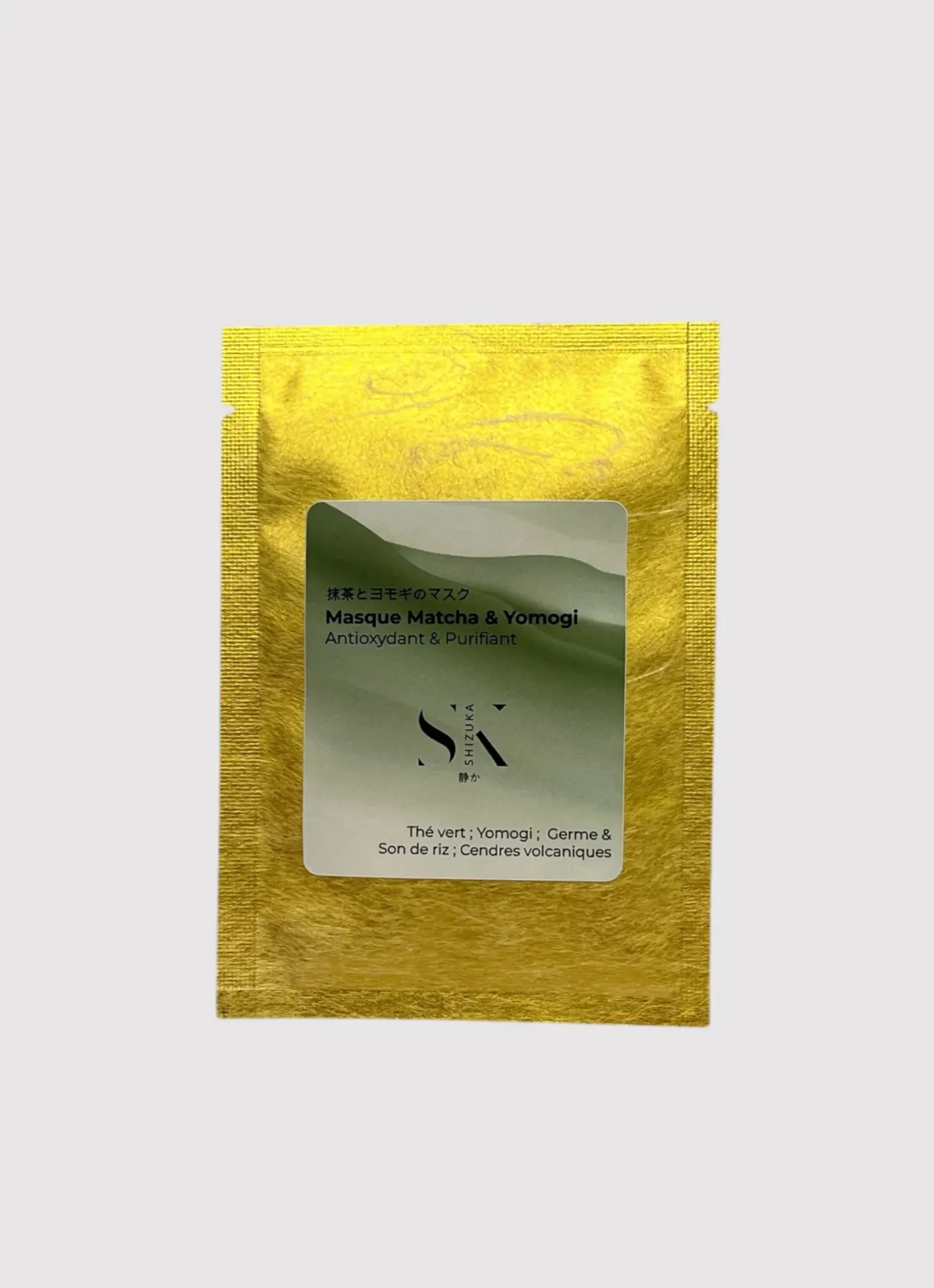 [MA - MAT - YO] Masque Purifiant - Matcha & Yomogi